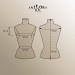 Busto da donna sartoriale Tailor's NY Short - misure busto